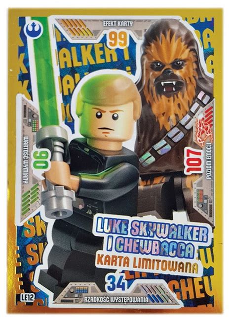 Karty LEGO STAR WARS LIMITED LE12 Luke Seria 2 Libiąż Kup teraz na