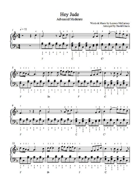 Heyjude Thebeatles Sheetmusic Notes Clarinet Sounds Music Tutor