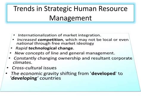 Definition Of Shrm Strategic Human Resource Management Ppt