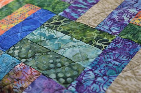 Oh Sew Loved: Alice's Batik Strip Quilt