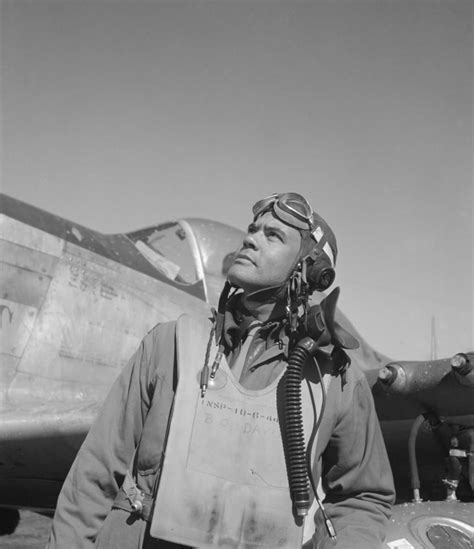 General Benjamin O Davis Jr Commander Of The Tuskegee Airmen During