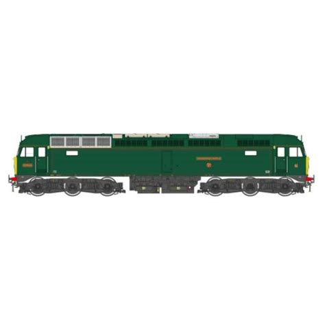 5711 Heljan Oo Gauge Class 57 604 Pendennis Castle Gwr Pristine Lined Green 57604