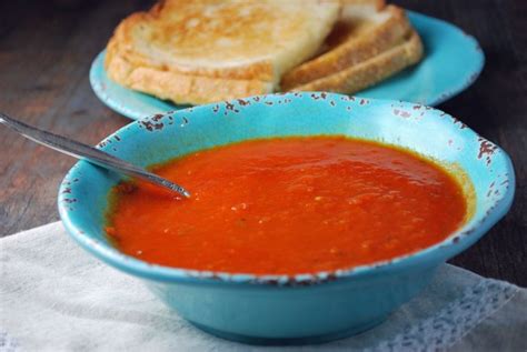 Tomato Basil Bisque Made Without Heavy Cream Amees Savory Dish