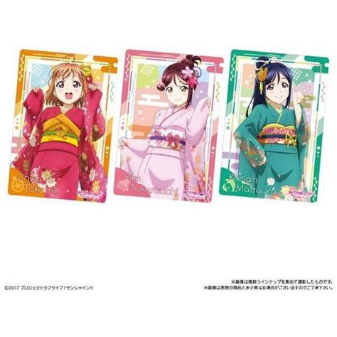 ラブライブ！サンシャイン！！ウエハース Aqours 5th Anniversary3【単品】 バンダイ｜bandai 通販 ビックカメラcom