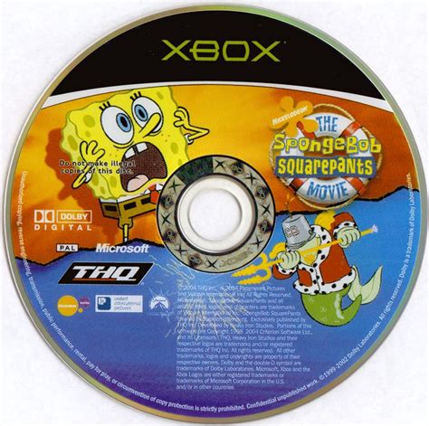 Spongebob Squarepants The Movie 2004 Box Cover Art Mobygames