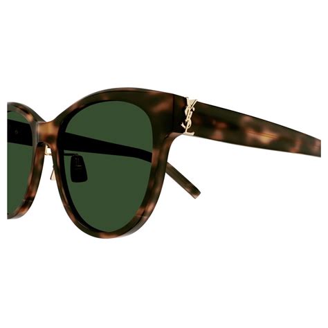 Saint Laurent Sl M107 K 003 Havana Sunglasses Woman