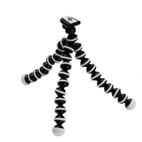 6.5" Flexible Tripod (Black/White) - Ultimaxx