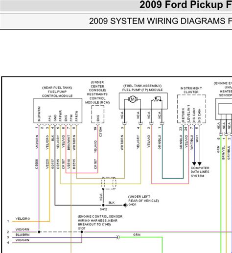 2013 F150 Fuel Pump Driver Module Wiring Diagram » Wiring Boards