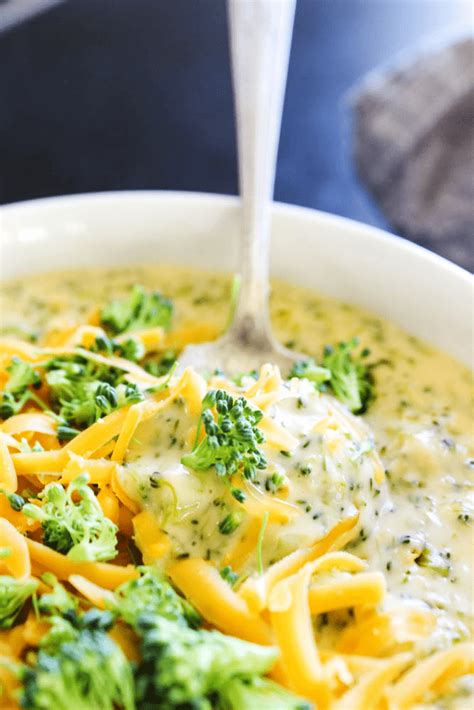 Creamy Broccoli Cheese Soup