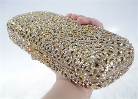 Designer Swarovski Crystal Clutches Evening Bags Collection Sparkly