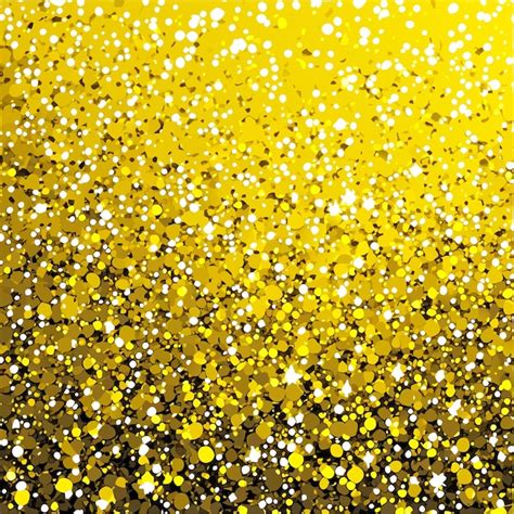 Premium Vector Gold Glitter Background