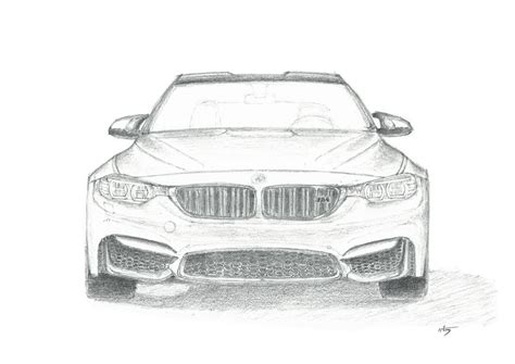 Bmw M4 Drawings / BMW M4 Drawing by DOM-G92 on DeviantArt - Thus, we sketch out the outlines of ...