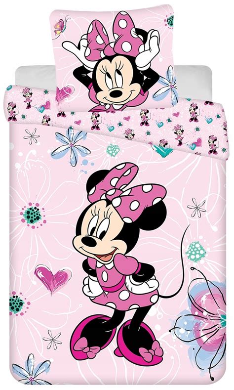 Pościel Dziecięca MYSZKA MINIE MINI DISNEY 160x200cm MINNIE MOUSE