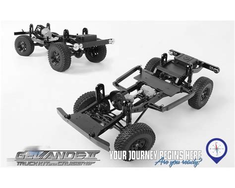 RC4WD Gelande II Truck Kit Mit Cruiser Body Set RC4ZK0051 RC4WD ZK0051