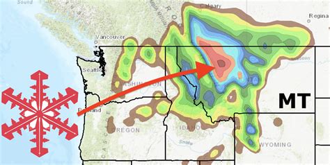 NOAA: Winter Storm Warnings Issued in Montana | 12-50" of Snowfall ...