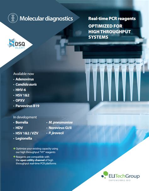 High Throughput Real Time PCR Reagents Primers Probes