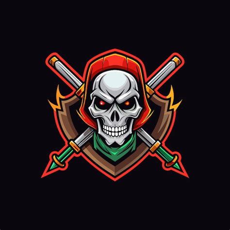 Premium Vector Esports Skull