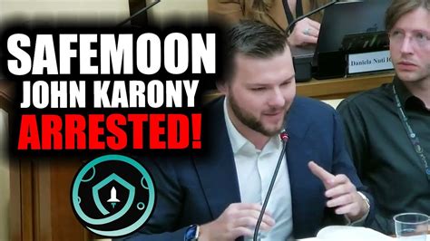 Safemoon CEO John Karony ARRESTED YouTube