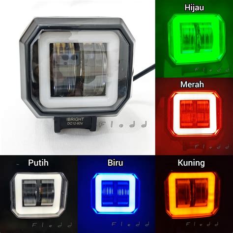 Jual Lampu Tembak Sorot Cwl D Mata Lensa Model Kotak Watt Ae