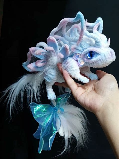 Rainbow Dragon Dolls,plush Dragon Toys,handmade Fantasy Creature ...