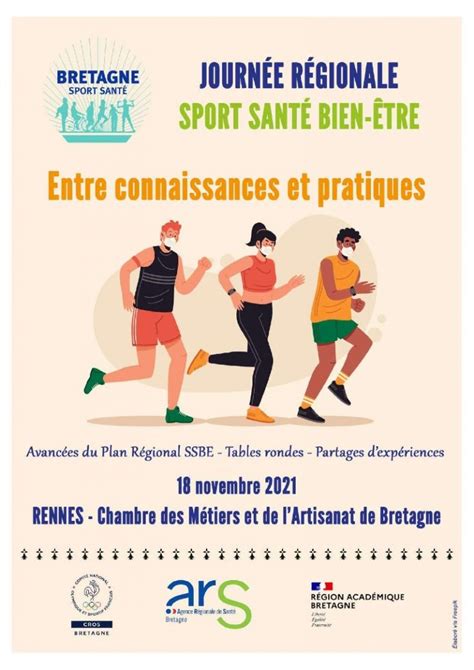 Journée régionale Sport Santé Bien Être en Bretagne édition 2021