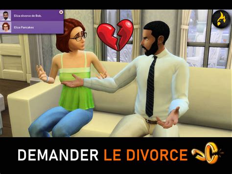 Mods Zero Sims nous propose ce mod qui rend la procédure de divorce