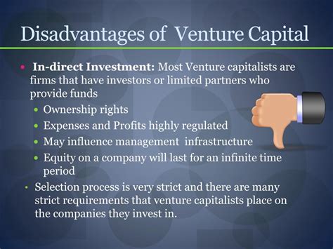 Advantages And Disadvantages Of Venture Capital Baysection