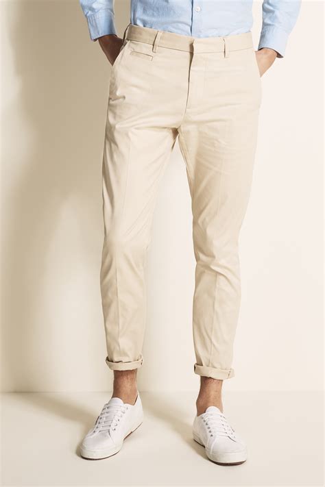 Slim Fit Stone Stretch Chino