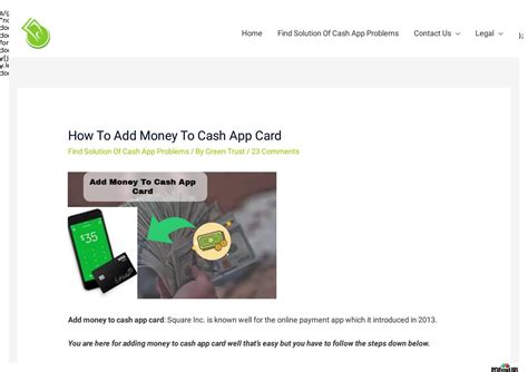 How To Add Money To Cash App Card 2 Minutes Quick Guide To Add S By Kely Corter Issuu