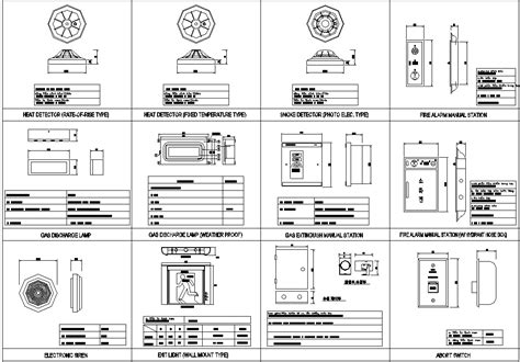 Fire Extinguisher Drawing In Autocad