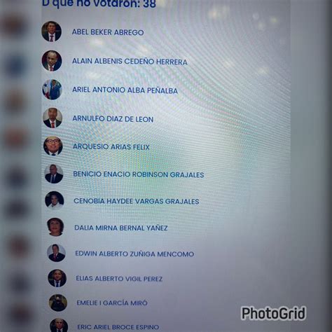 Alvaro Alvarado Sin Rodeos On Twitter No Votaron Por Extinsion De