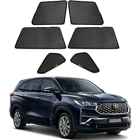 Kingsway Car Curtain Sun Shades Magnetic For Toyota Innova Hycross