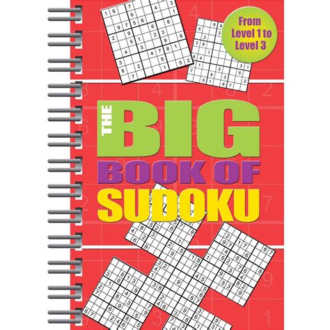 The Big Book Of Sudoku Spiral Bound With 500 Puzzles Deals