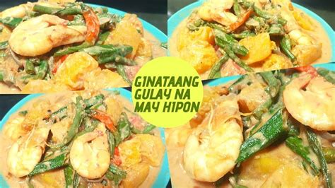 Ginataang Gulay Na May Hipon L Panlasang Pinoy L Gulay Ng Bikol Youtube