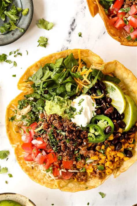 Taco Bowls Plus Optional Taco Bowl Shells Meal Prep