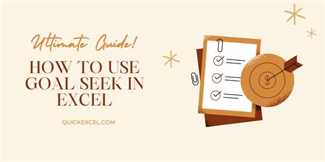 Ultimate Guide Using Goal Seek In Excel With Examples Quickexcel