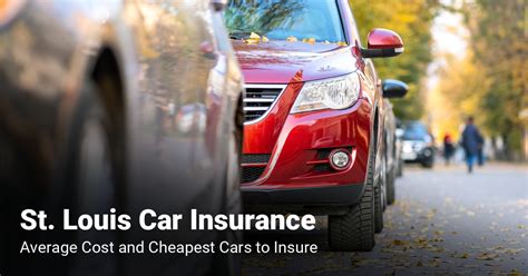 St. Louis Car Insurance Cost - Rates (2024) + Cheapest to Insure