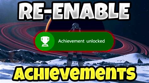 Starfield Achievement Enabler Tutorial Youtube