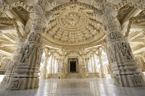 Dilwara Jain Temples in Mount Abu (India) date between the 11th and ...