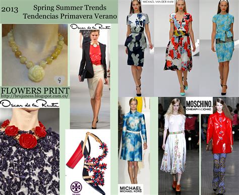 Brujaness Fashion Floral Prints Spring Summer Trends Tendencias Primavera Verano