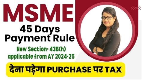 Closing Your Books In Know Msme Days Payment Rule In