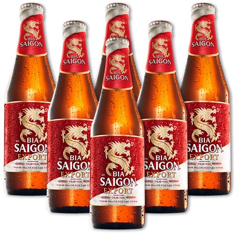 Bia Saigon Saigon Export Pale Lager 6 Pack