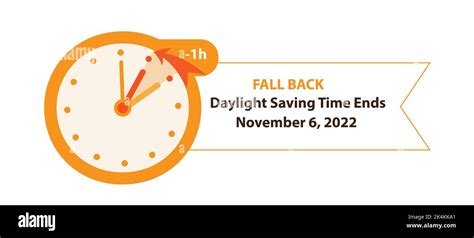 Daylight Savings Time Fall Back 2022