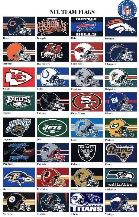 22 NFL Teams ideas | nfl teams, nfl, teams