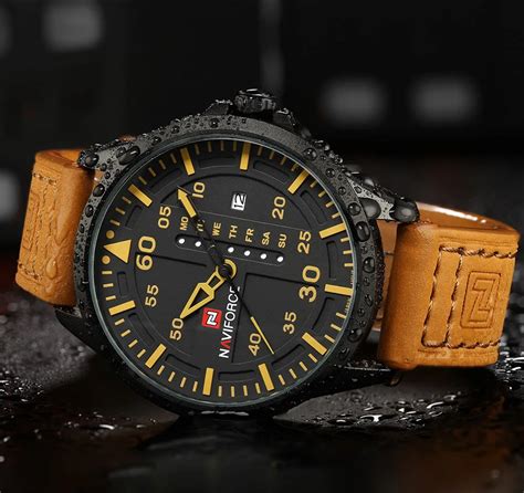 Luxury Quartz Leather Army Military Wrist Watch Military Shopping