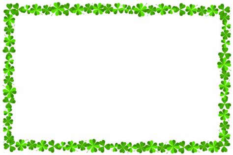 7 300 St Patricks Day Border Stock Illustrations Royalty Free Vector