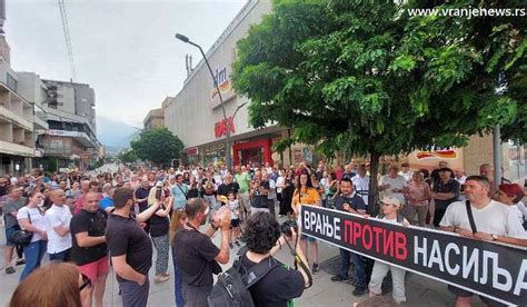 Odr An Prvi Protest Vranje Protiv Nasilja Smene Pa Sve Ostalo Foto