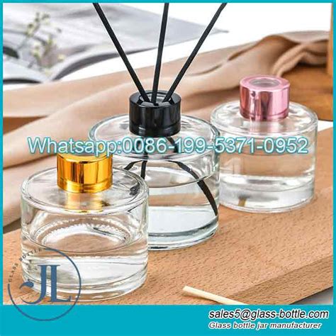 Custom 50ml Round Diffuser Bottle With Cap Supplier