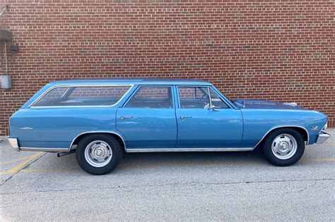 1966 Chevrolet Chevelle 300 Deluxe Wagon 4 Speed 454 Powered