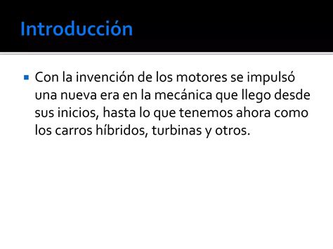 Clasificación de los motores PPT